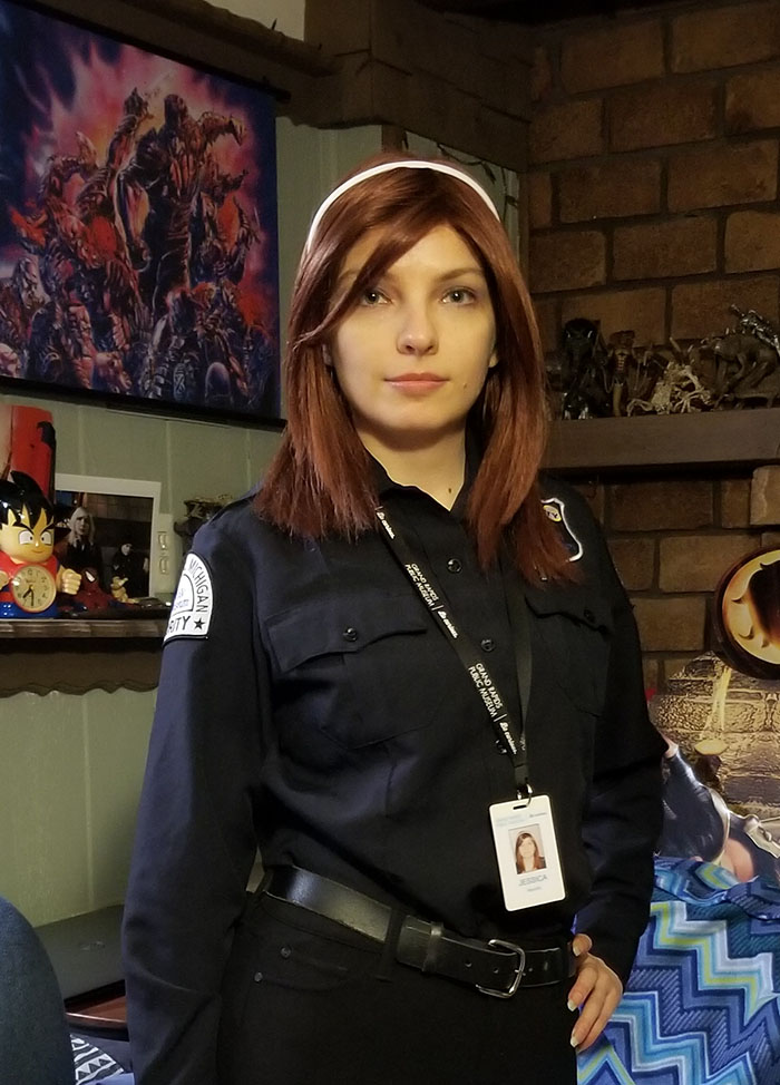 Jessica Safron Musuem Security Guard